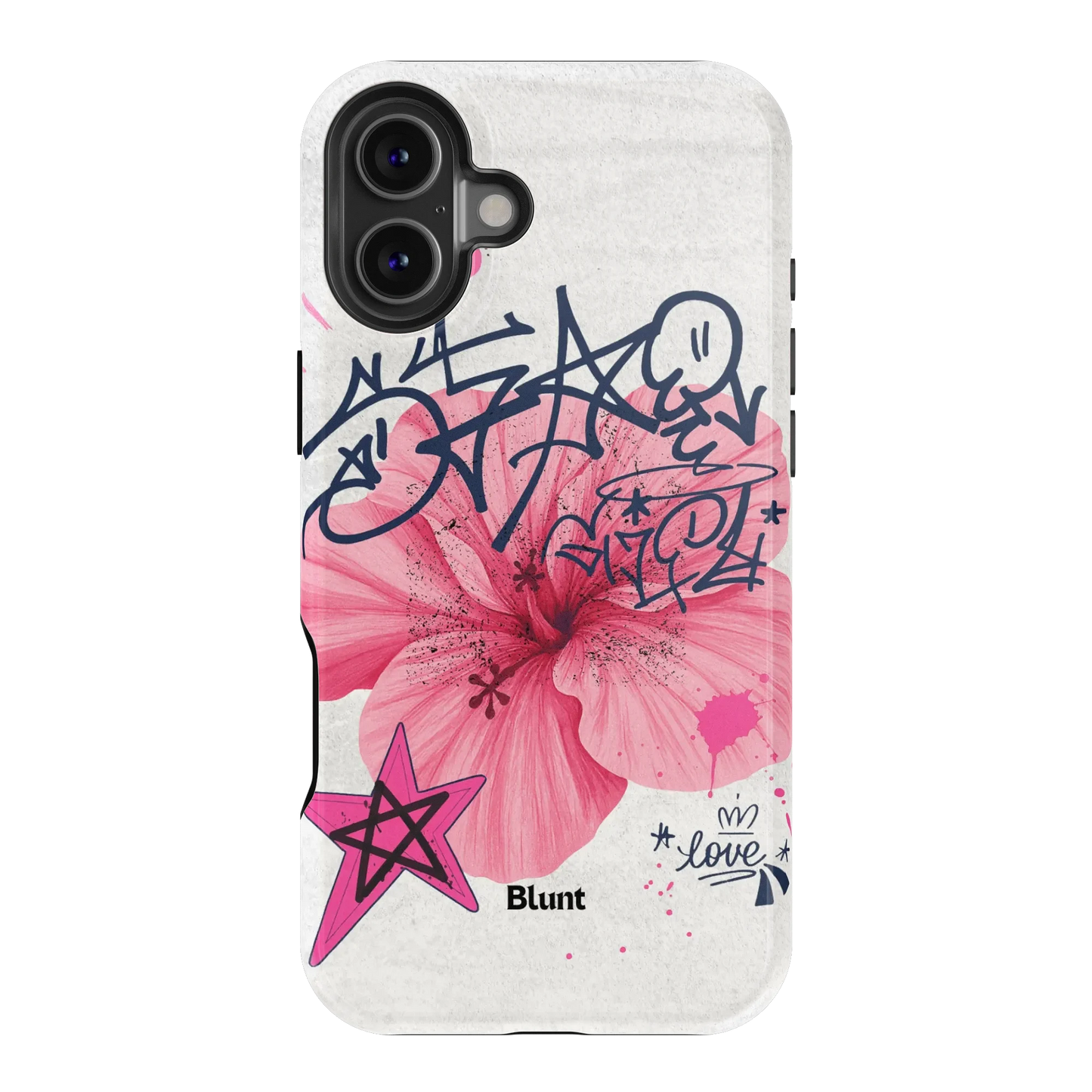 Grafitti Blossom iPhone Case