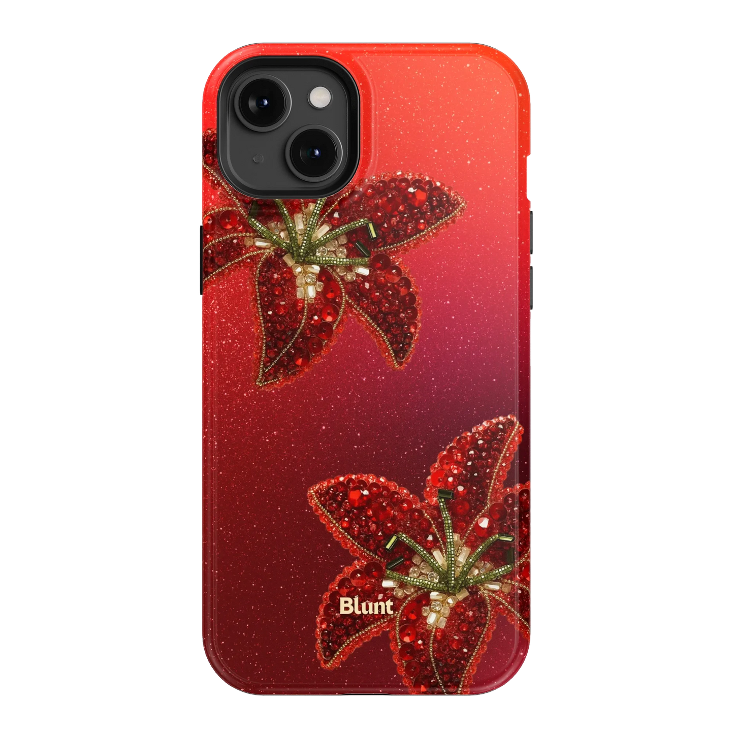 Scarlet Petals iPhone Case
