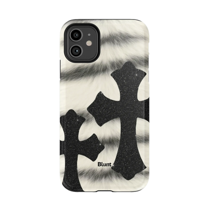 Onyx Cross iPhone Case