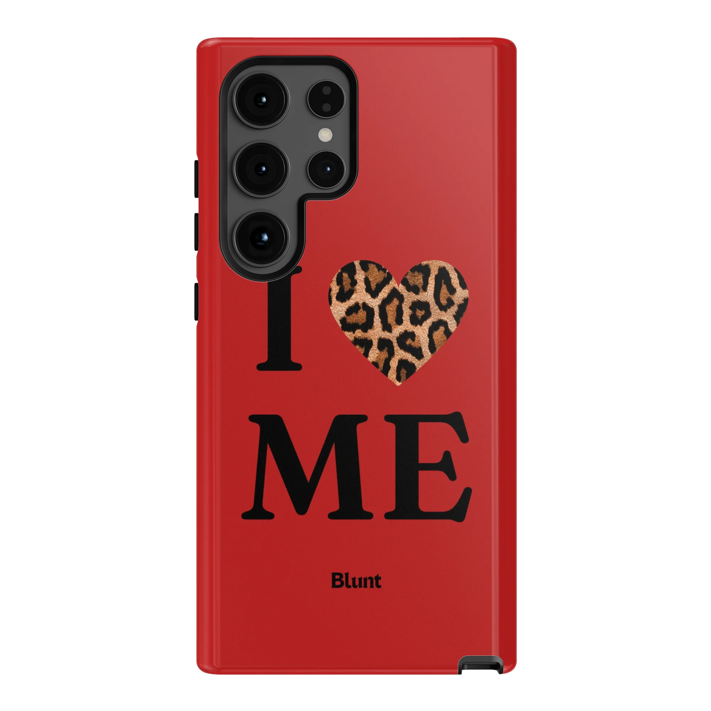 Red I Love Me Samsung Case