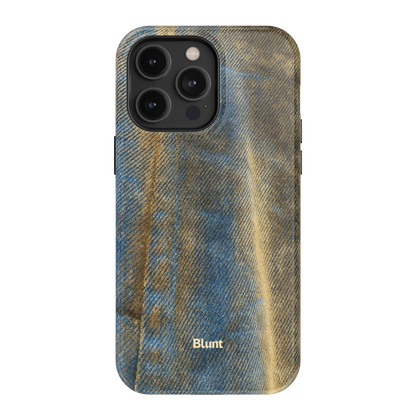Worn Denim iPhone Case