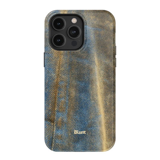 Worn Denim iPhone Case