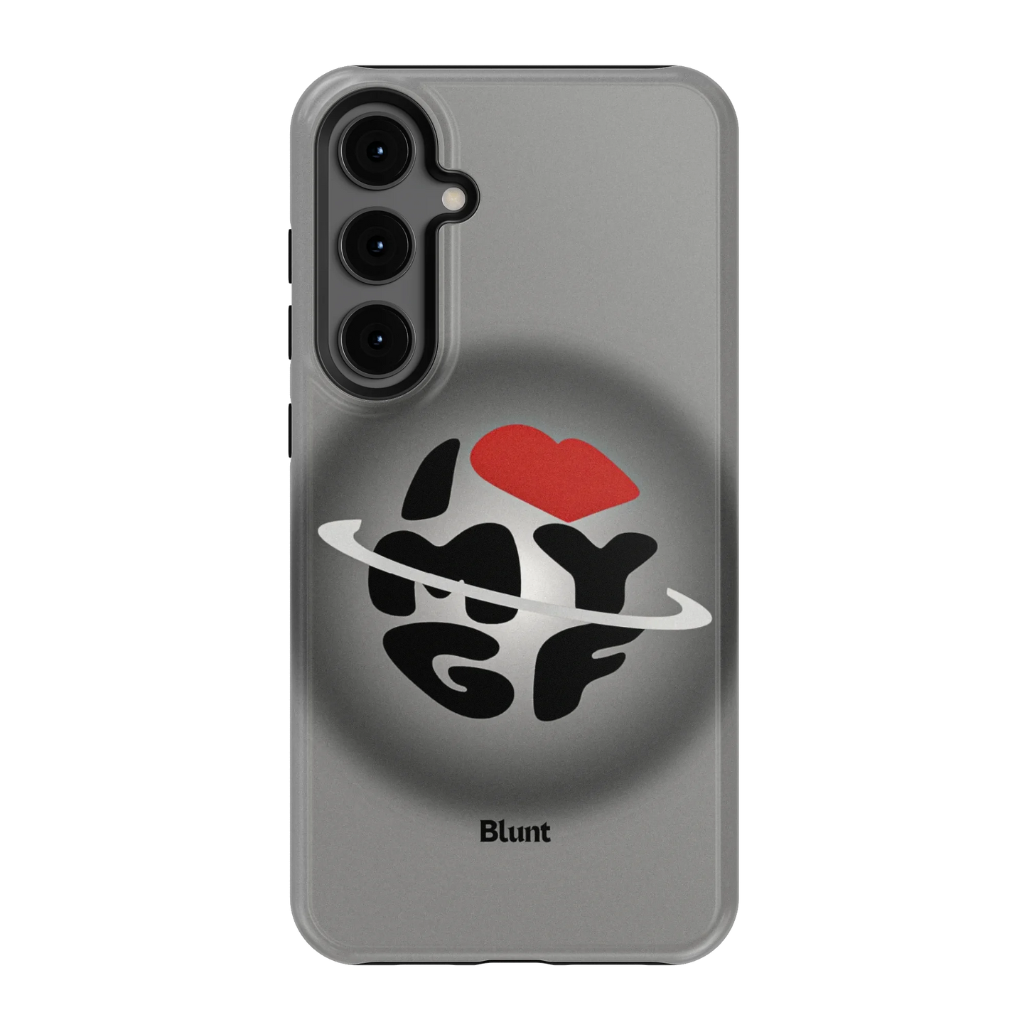 Grey Aura Girlfriend Samsung Case