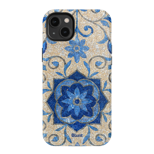 Blue Bloom iPhone Case