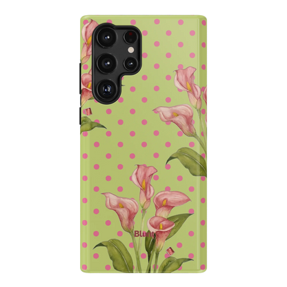 Matcha Bloom Samsung Case