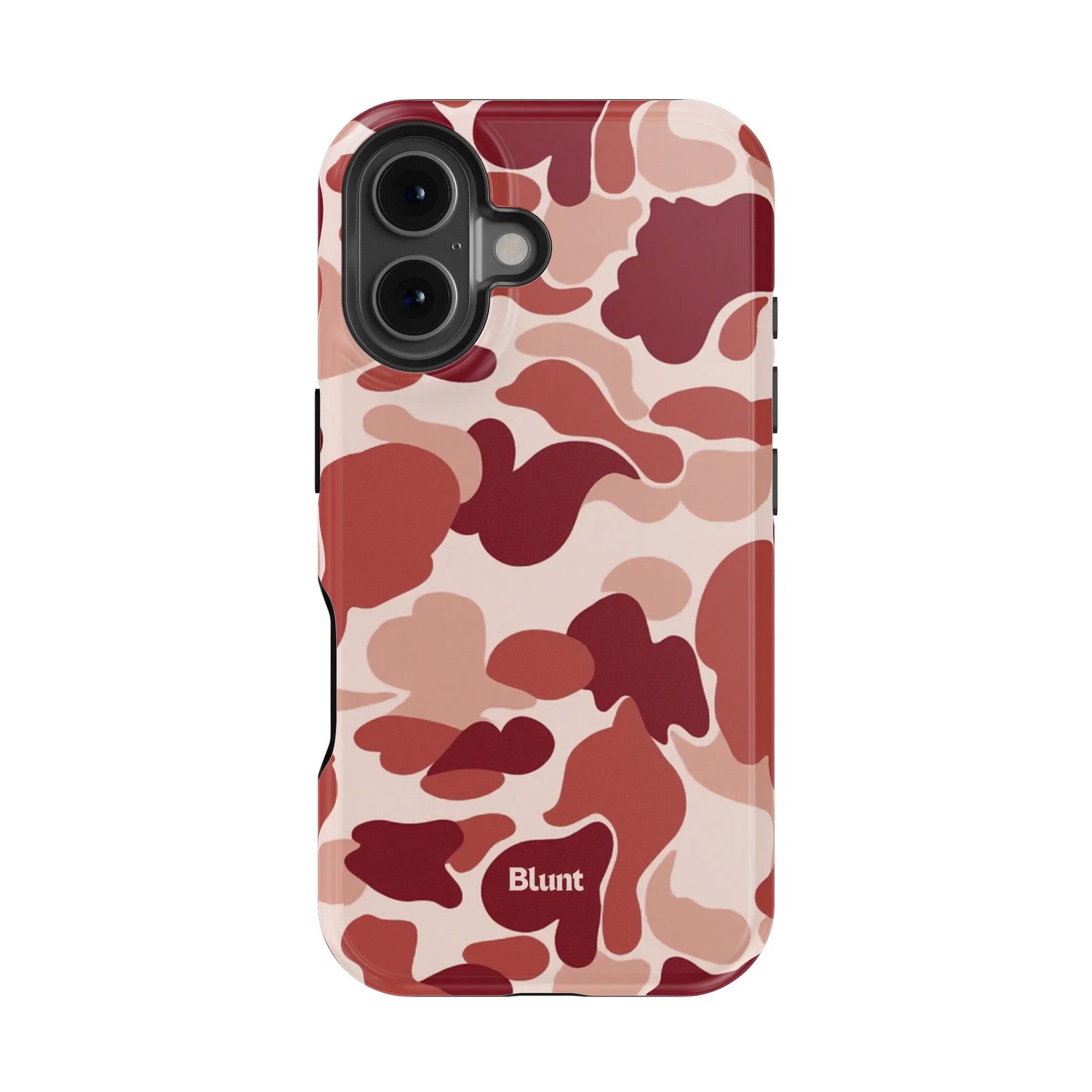 Reddish Camo iPhone Case