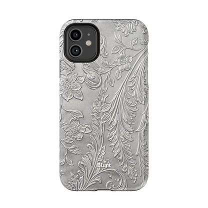 Tooled Silver iPhone Case