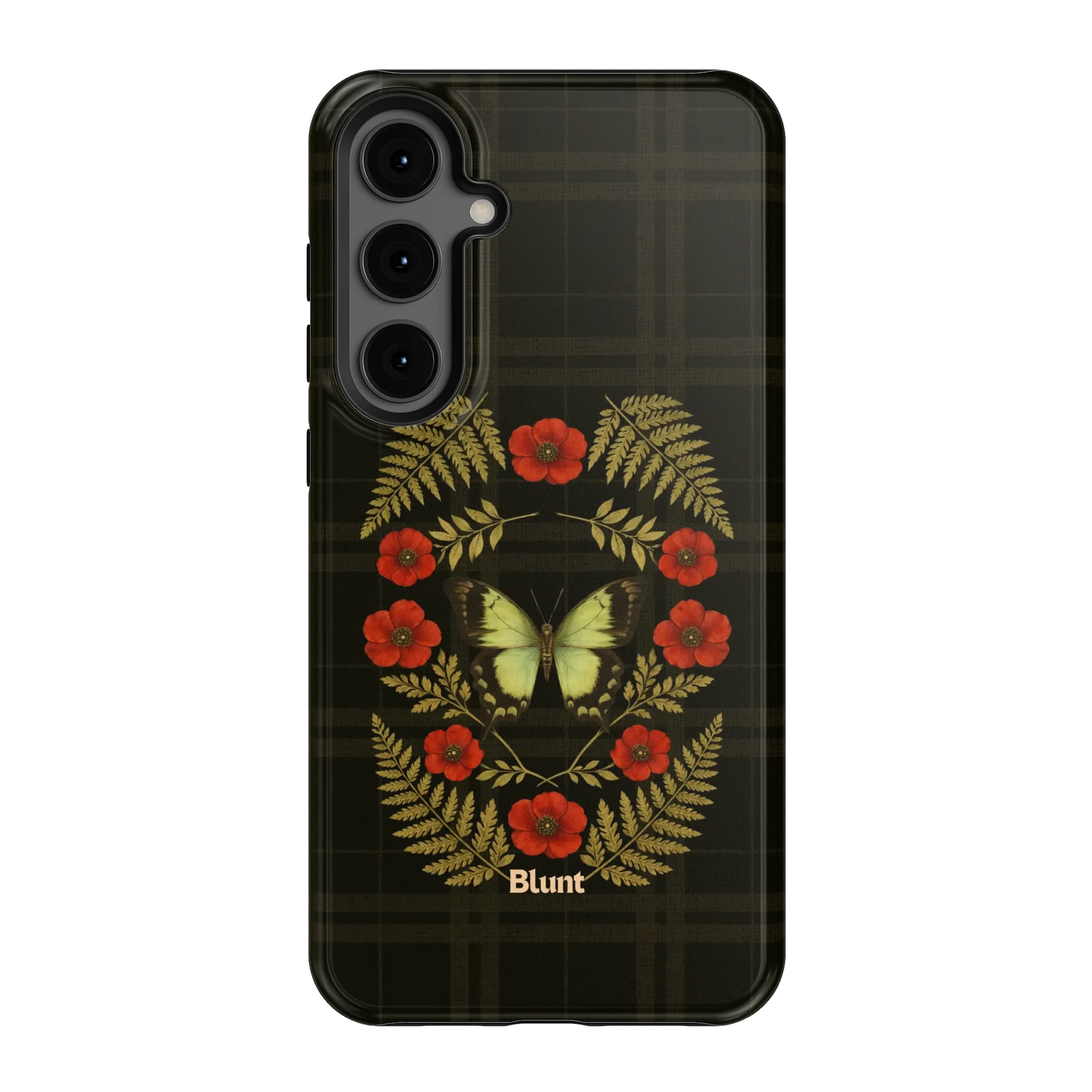 FORAGE-PLAID-samsung-case-S24 Plus-1
