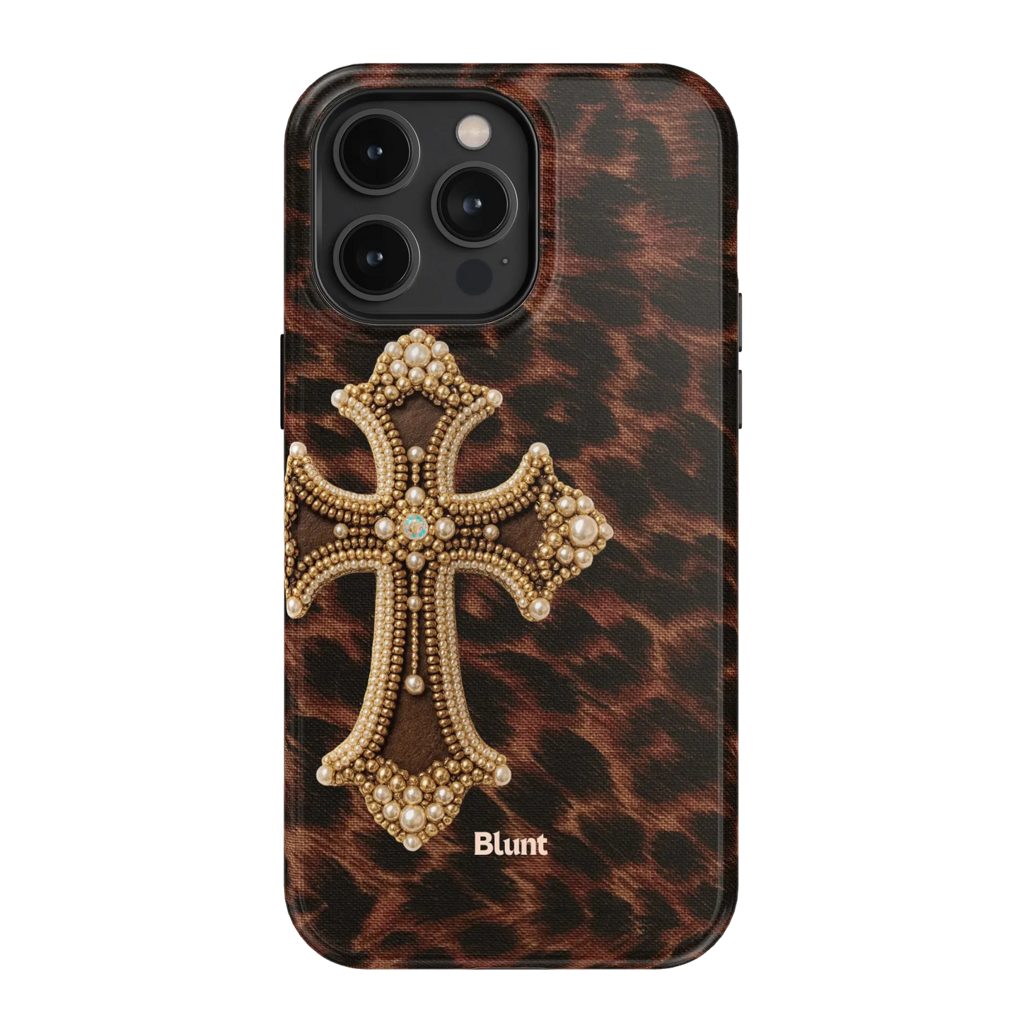 Bedazzled Cross iPhone Case