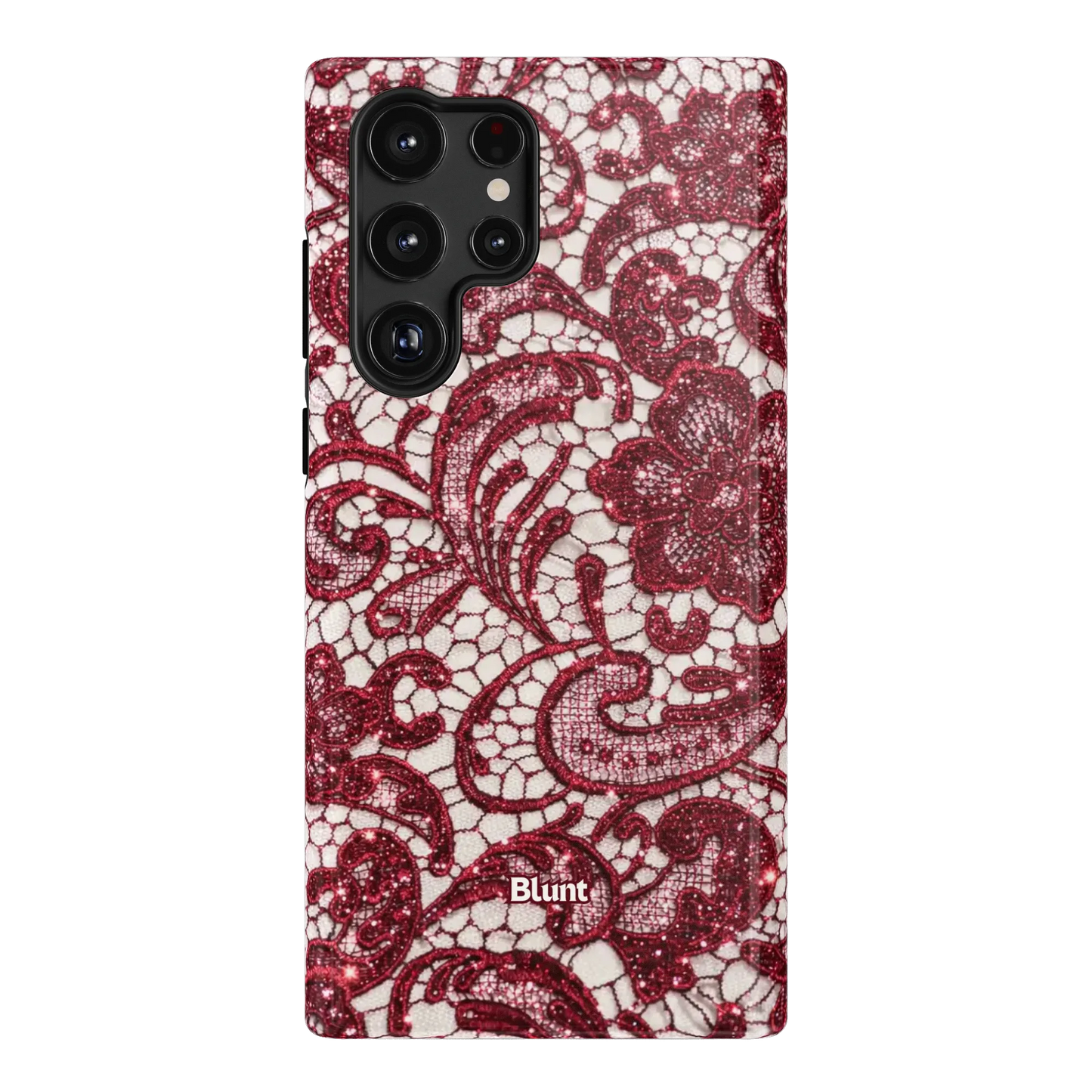 Crimson Lace Samsung Case