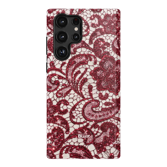 Crimson Lace Samsung Case