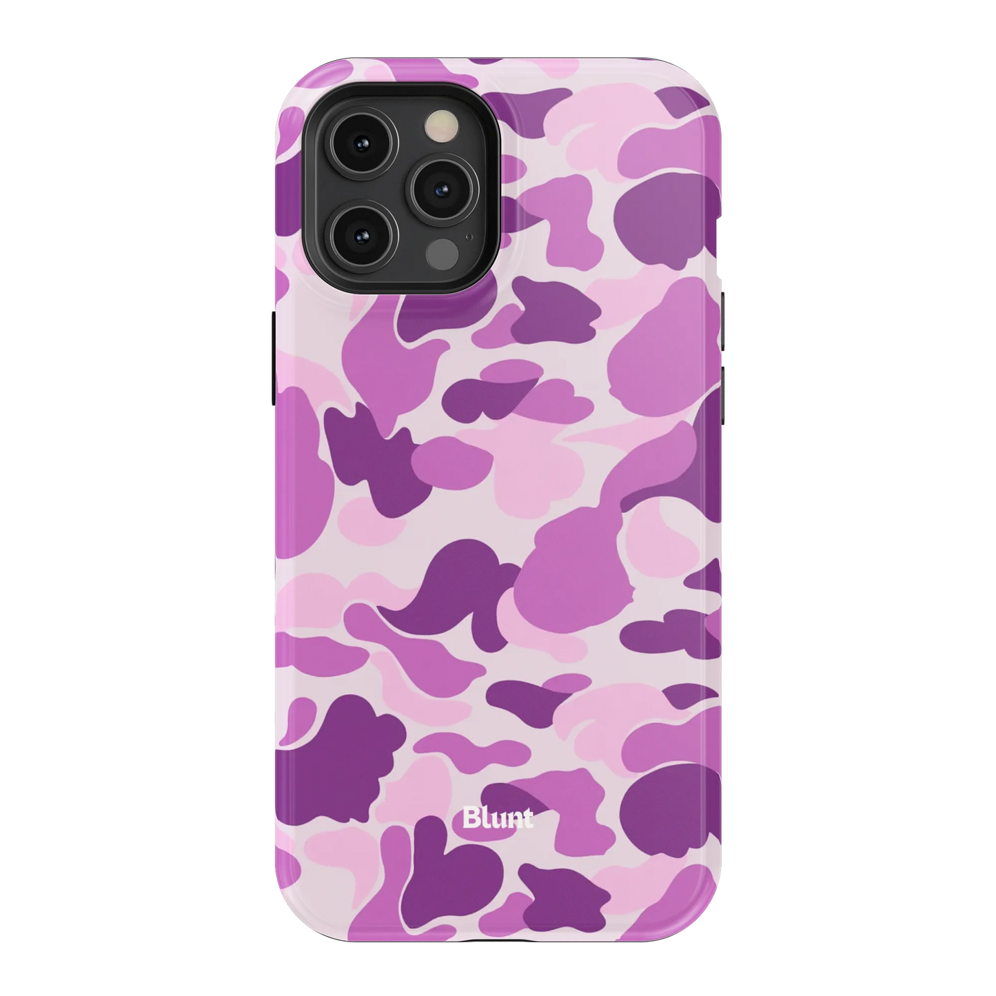 Purple Camo iPhone Case