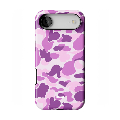 Purple Camo iPhone Case