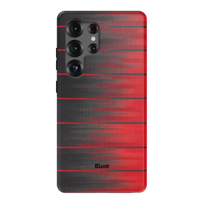 Crimson Stripe Samsung Case