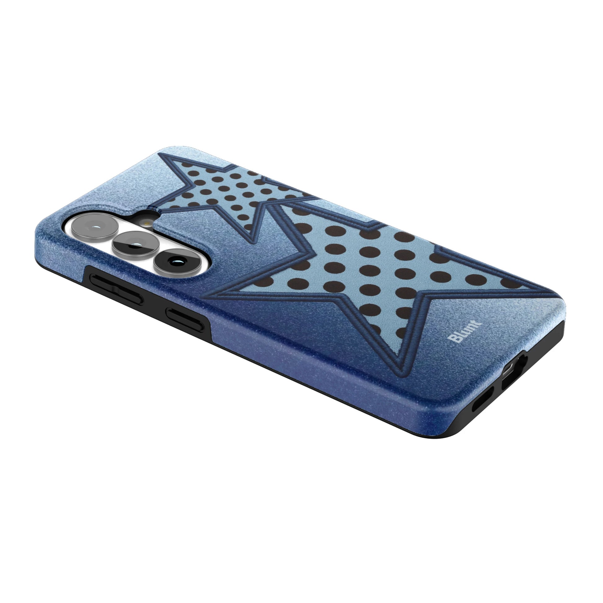 Blue-Polka-Star-samsung-case-Galaxy S26-2