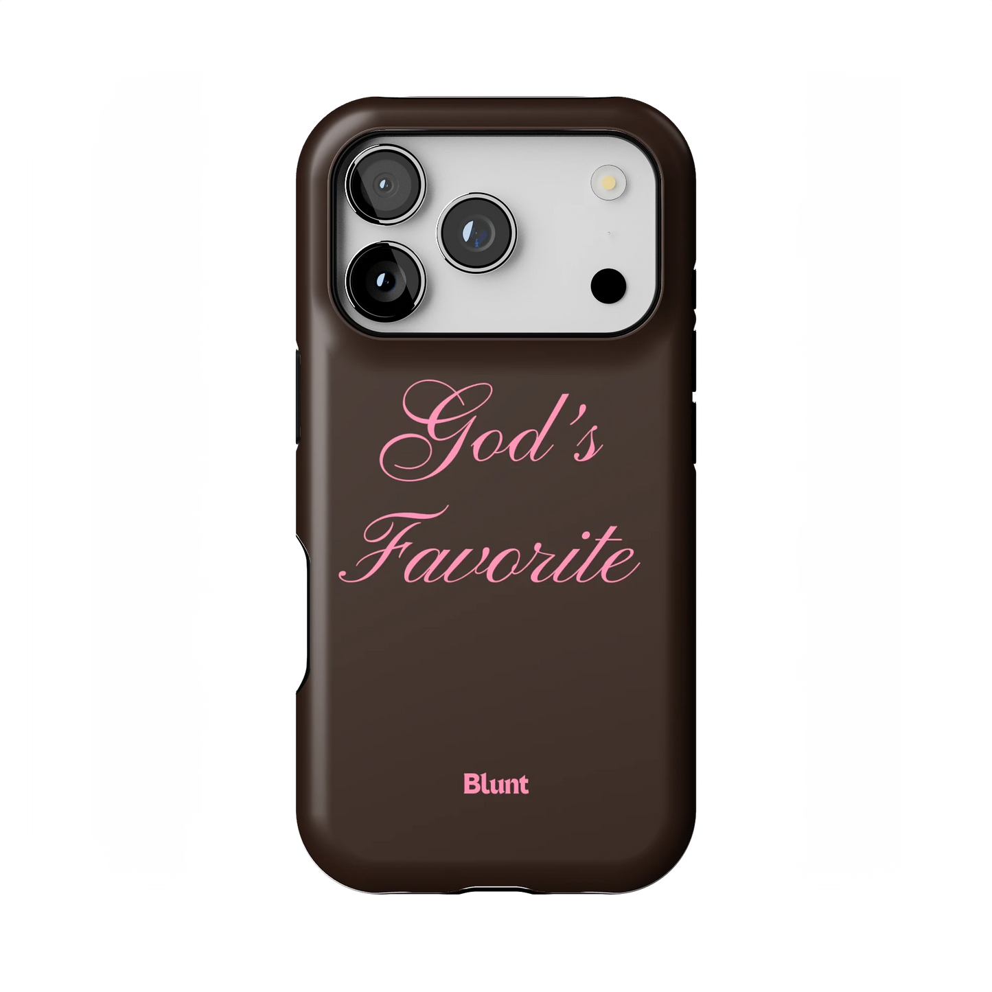 Gods Favorite Brown iPhone Case