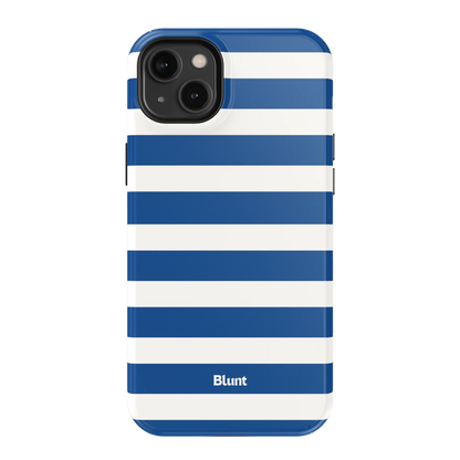 Navy Stripe iPhone Case