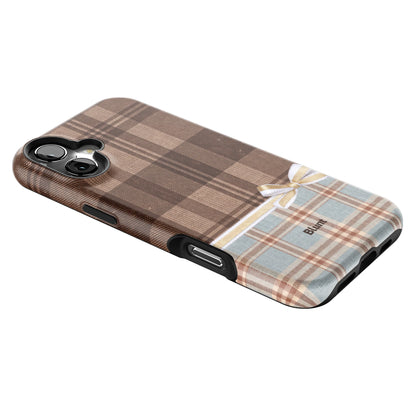 Mocha-Plaid-iphone-case-iPhone 16 Plus-2