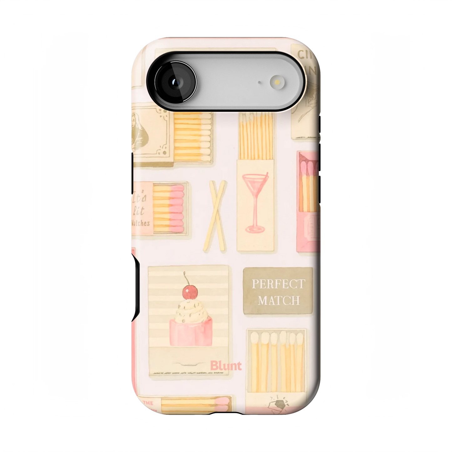 Pink Match iPhone Case