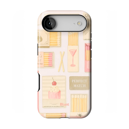 Pink Match iPhone Case