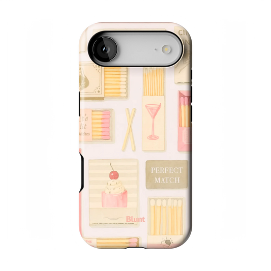 Pink Match iPhone Case