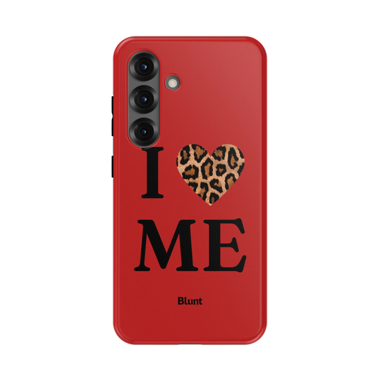 Red I Love Me Samsung Case