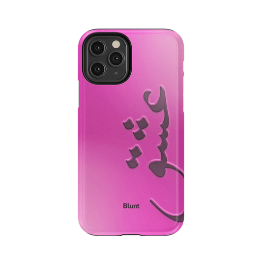 Pink Love iPhone Case