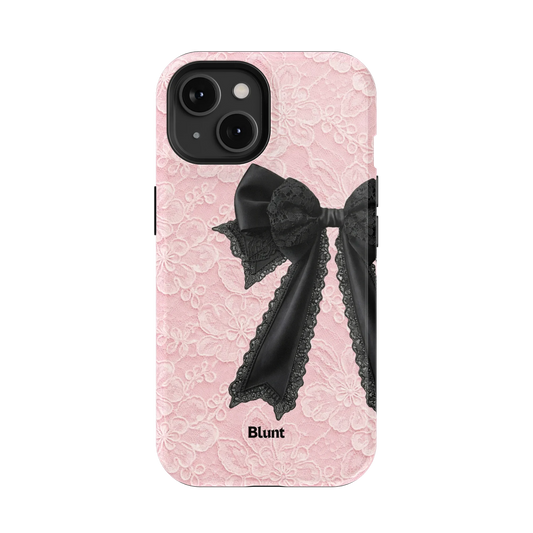 Blushed Bow iPhone Case