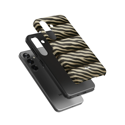 Zebra Puffer Samsung Case