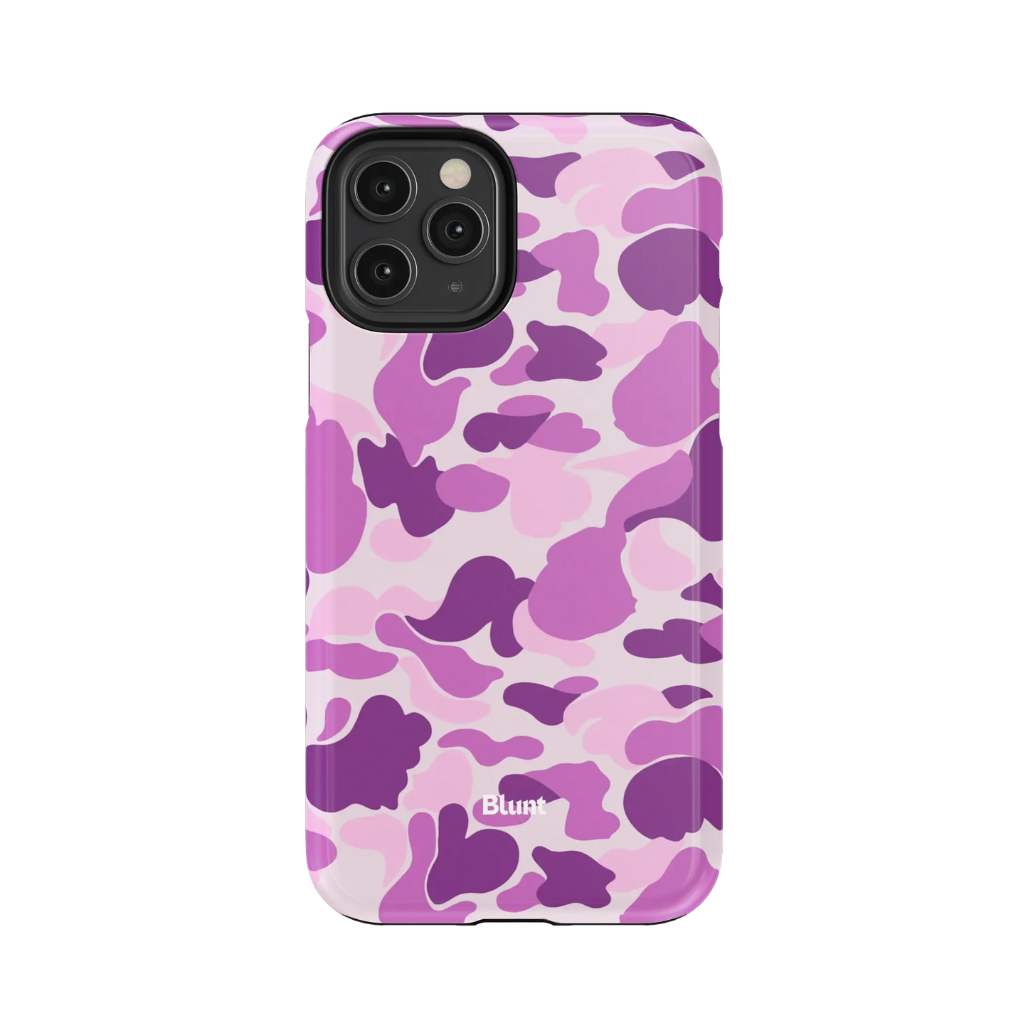 Purple Camo iPhone Case