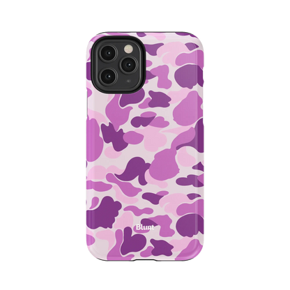 Purple Camo iPhone Case