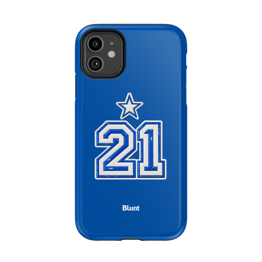 Blue All Star iPhone Case
