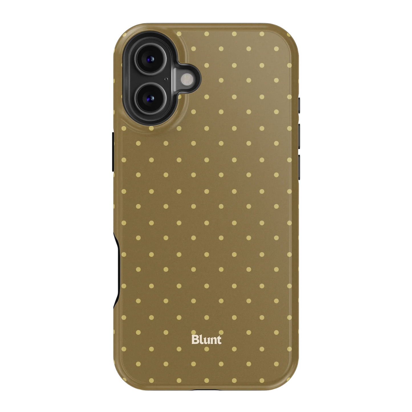 Olive Dot iPhone Case