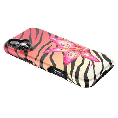 Striped-Lilly-iphone-case-iPhone 16 Plus-2