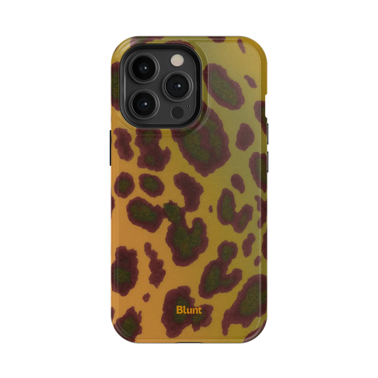 Cranberry Cheetah iPhone Case