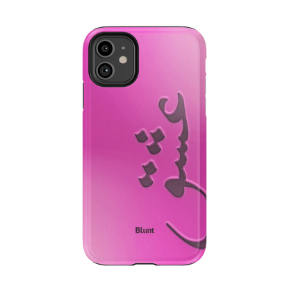 Pink Love iPhone Case