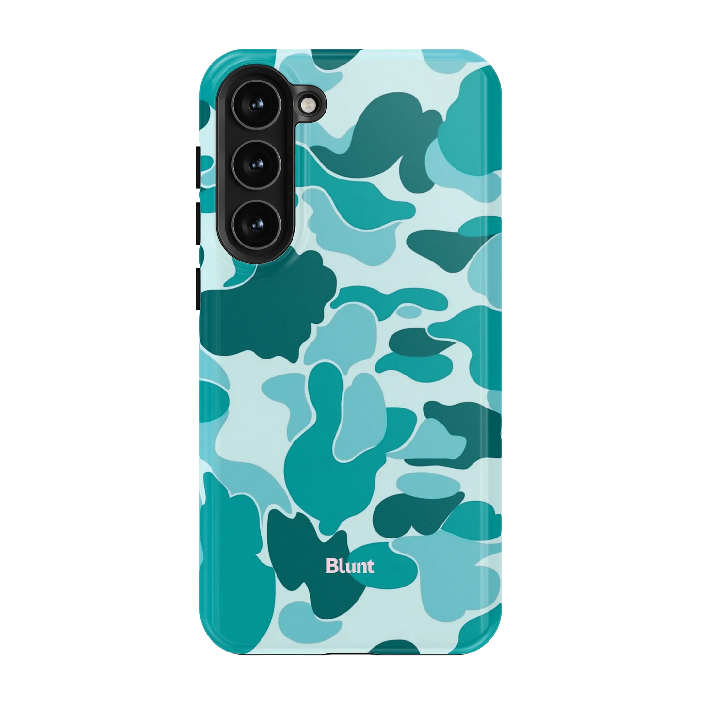 Aqua Camo Samsung Case