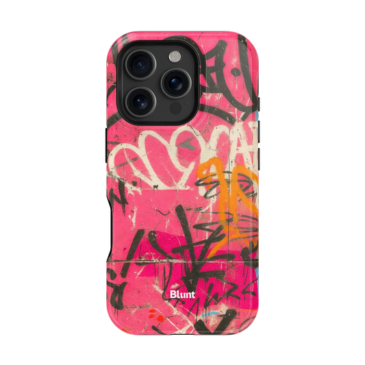 Heartbreaker Grafitti iPhone Case