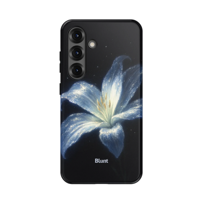 Blue Lilly Samsung Case