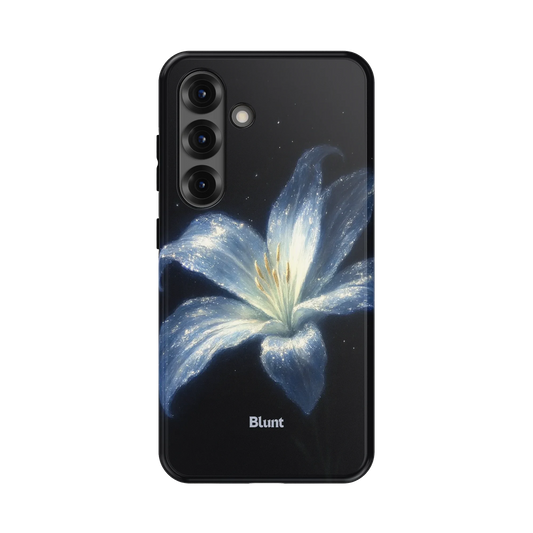 Blue Lilly Samsung Case
