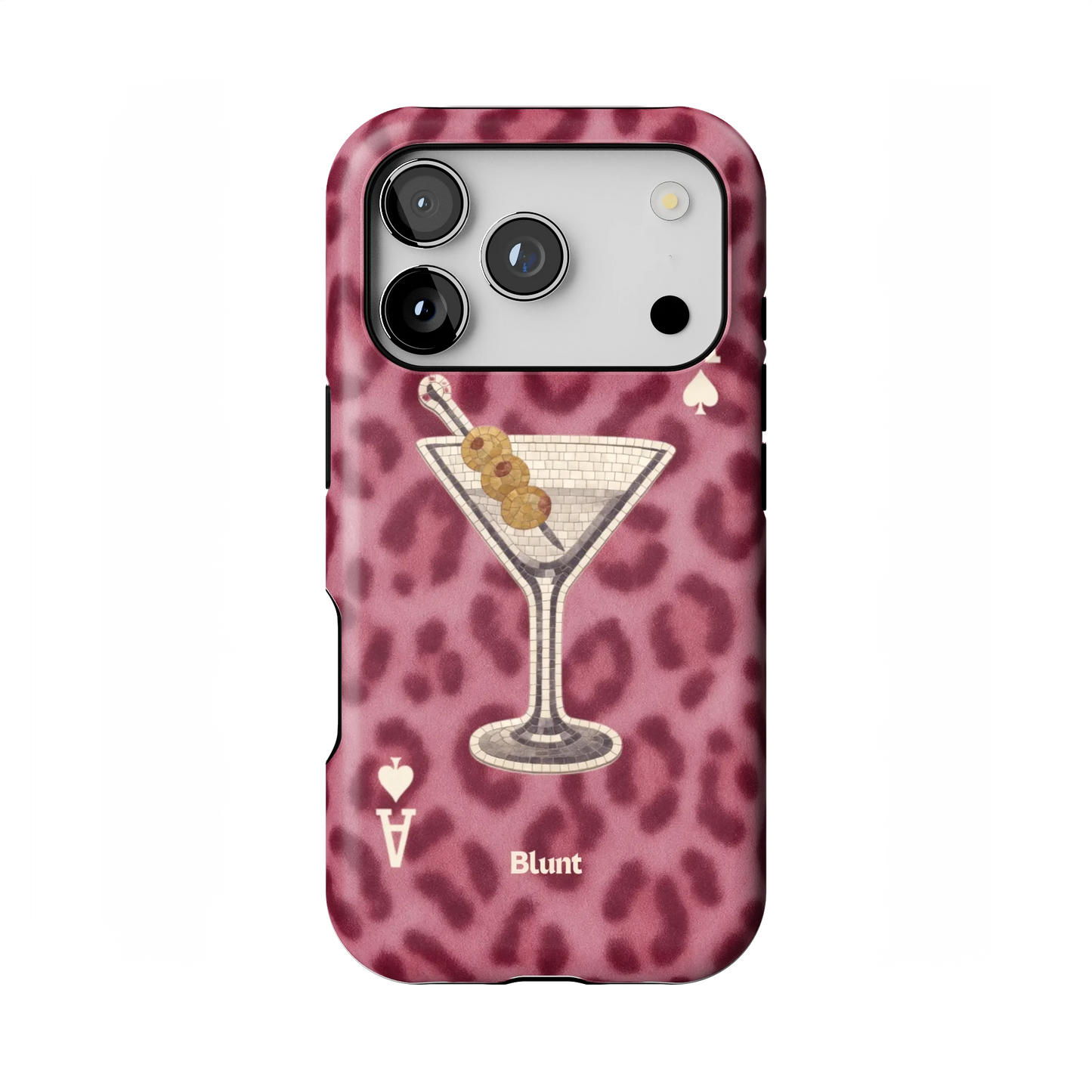 Pink Cheetah Dirty Martini iPhone Case
