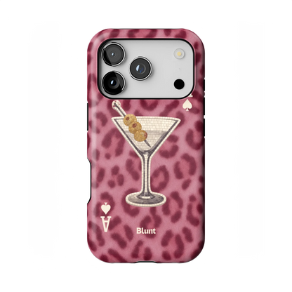 Pink Cheetah Dirty Martini iPhone Case