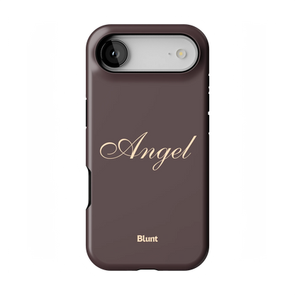 Brown Angel iPhone Case