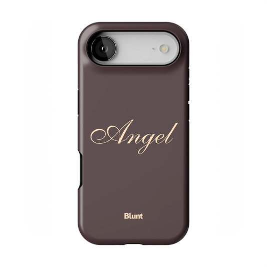 Brown Angel iPhone Case