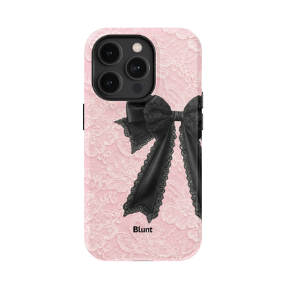 Blushed Bow iPhone Case