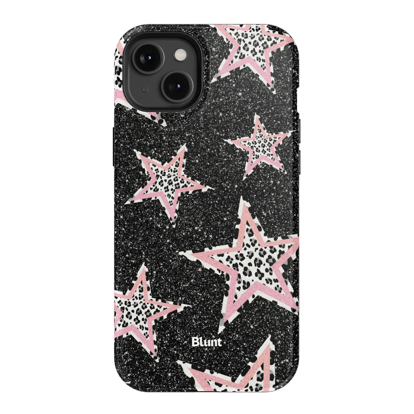 Pink Zebra Stars iPhone Case