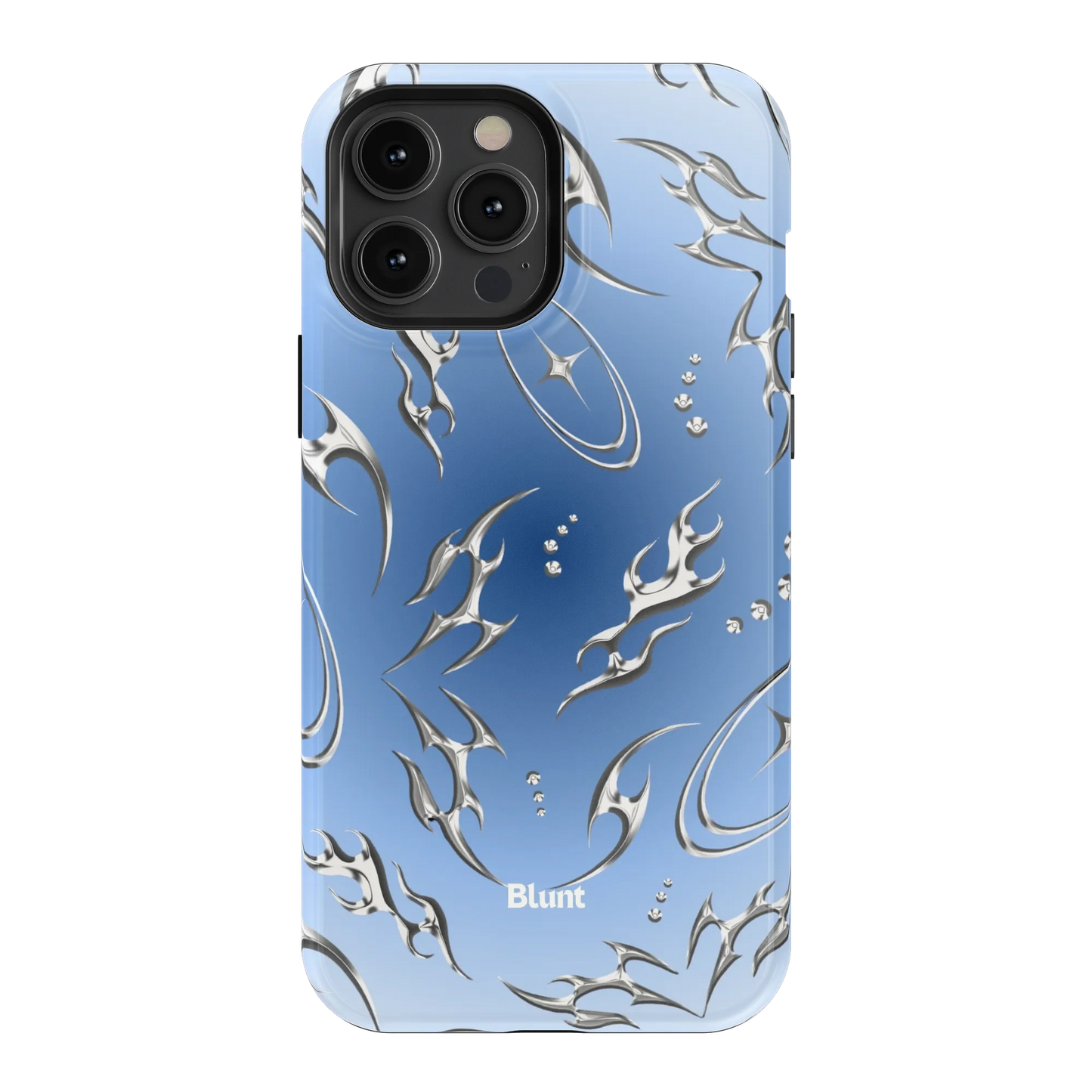 Blue Cyber iPhone Case