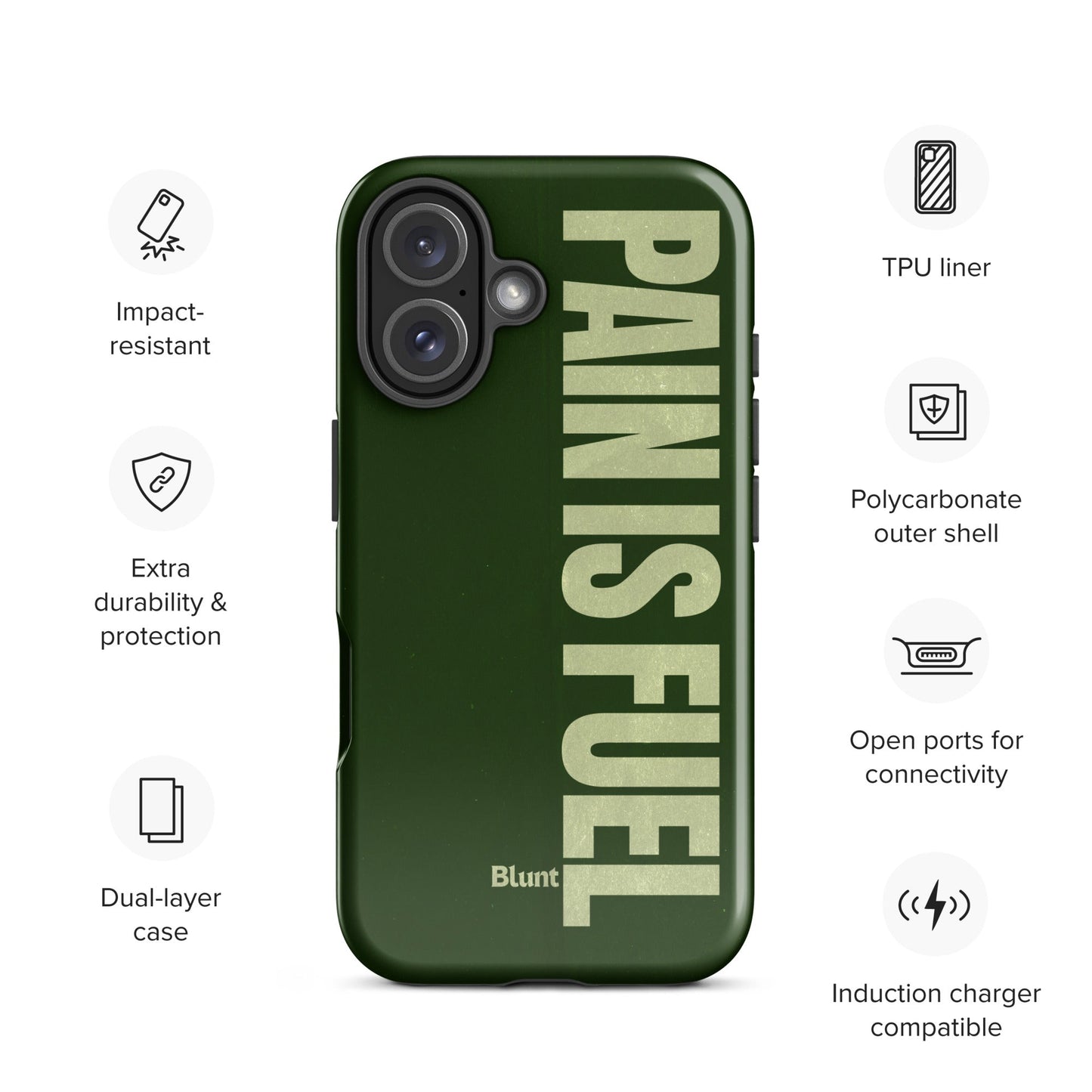 Pain Fuels iPhone Case - Blunt Cases