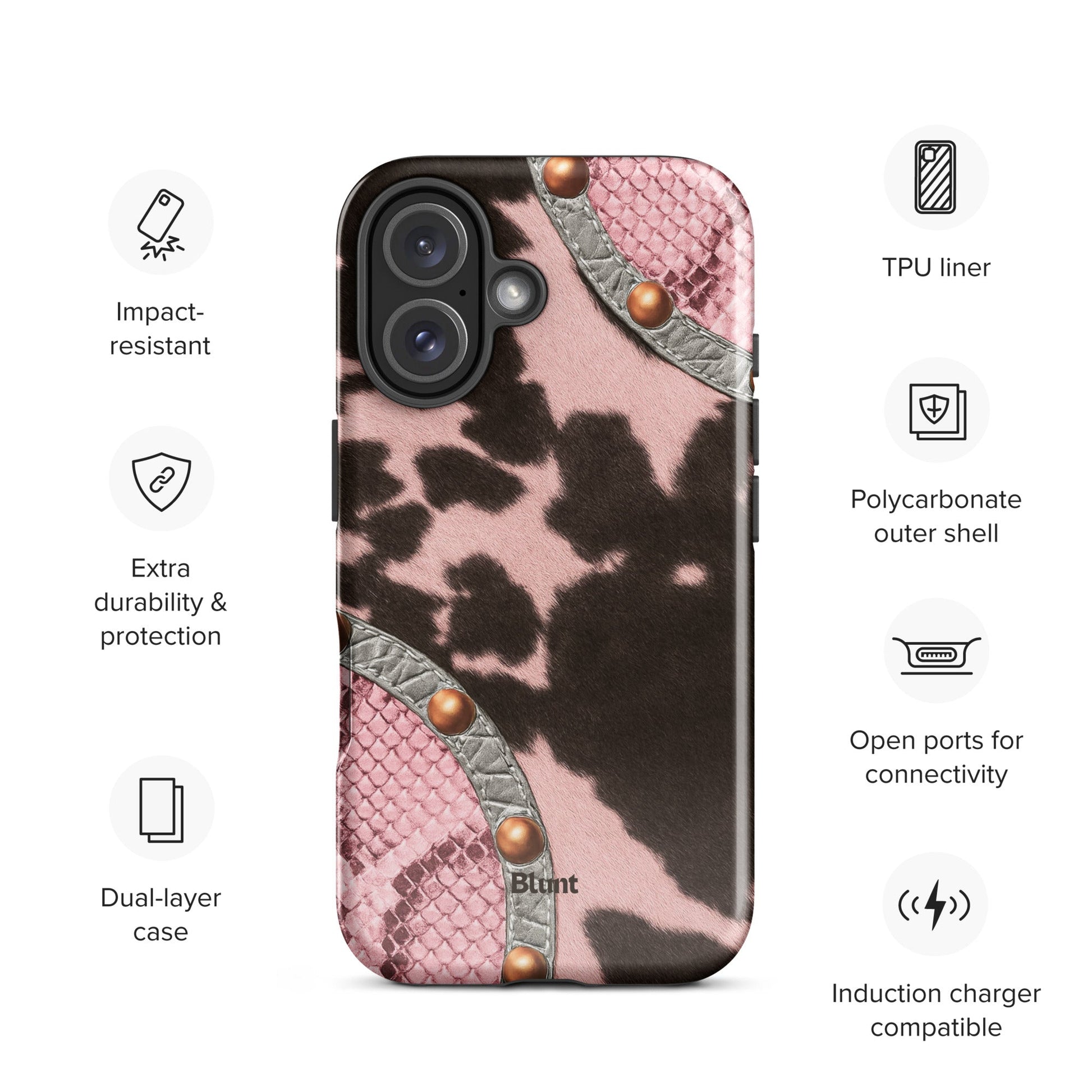 Pastel Saddle iPhone Case - Blunt Cases