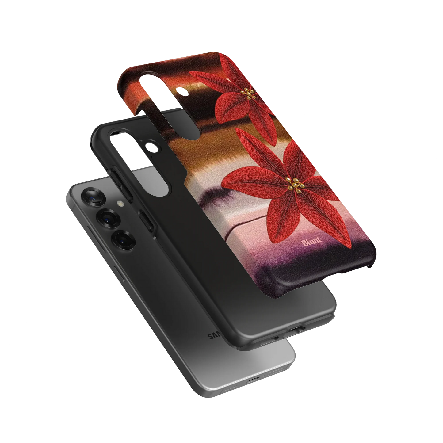 Crimson Bloom Samsung Case